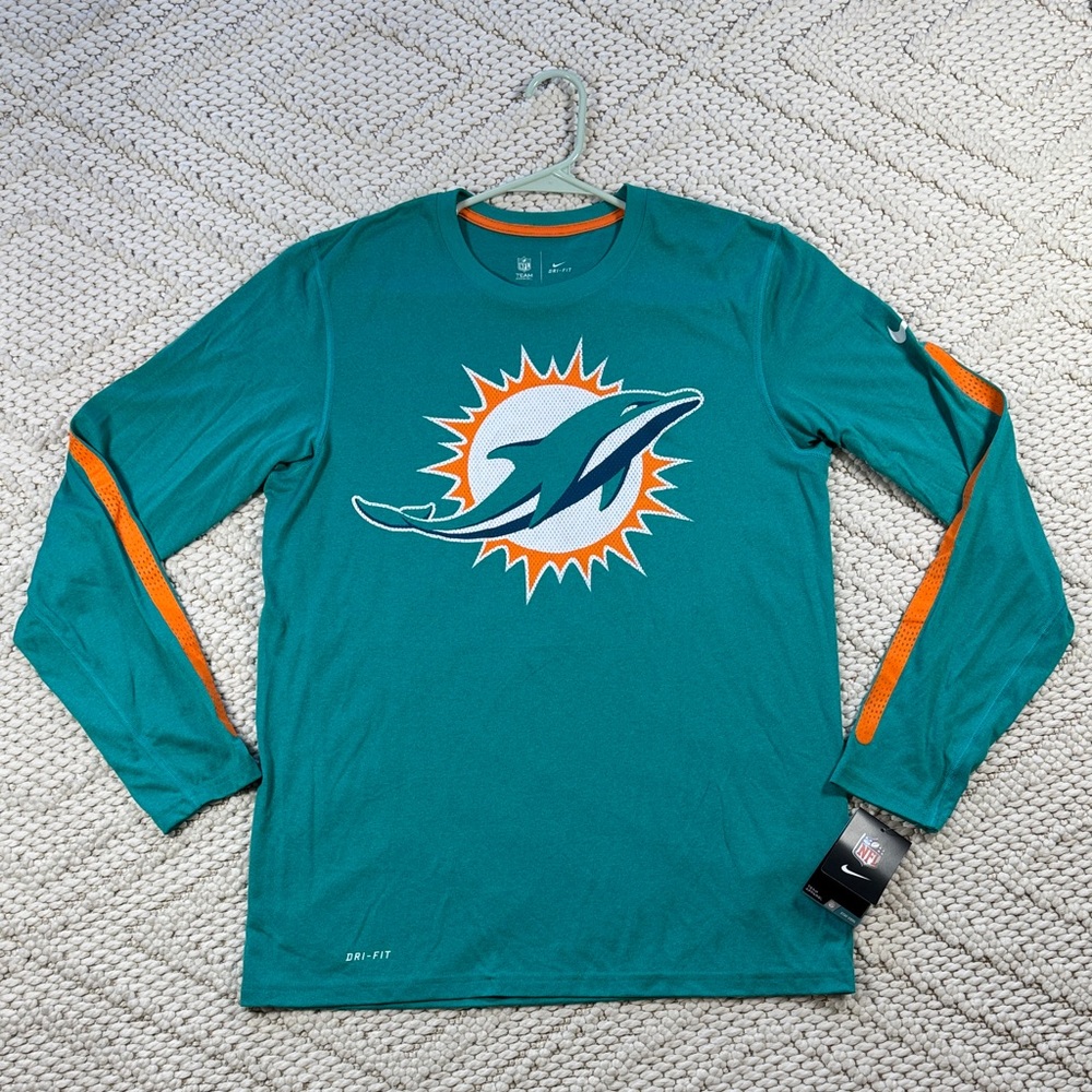 Nike Dri-Fit Miami Dolphins long sleeve shirt